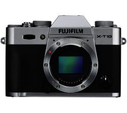 FUJIFILM  X-T10 Compact System Camera - Silver